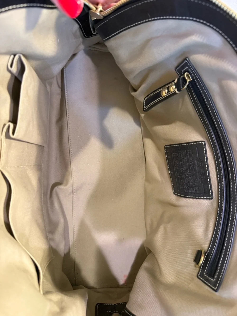 Vintage Coach Hampton Miranda Satchel
